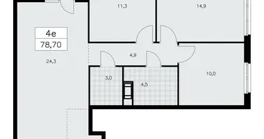 Appartement 3 chambres dans Krasnoye Selo, Fédération de Russie