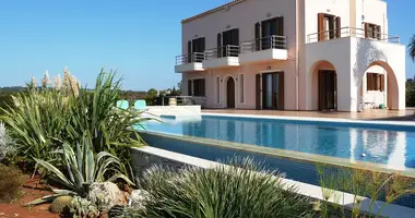 Villa 4 Zimmer mit Meerblick, mit Schwimmbad, mit Bergblick in Kalamitsi Amigdalou, Griechenland