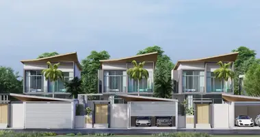 Villa 3 chambres avec Fenêtres double vitrage, avec Meublesd, avec Climatiseur dans Phuket, Thaïlande