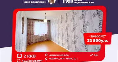 2 bedroom apartment in Zhodzina, Belarus