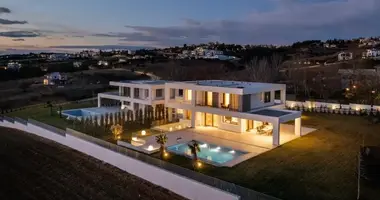 Villa 3 chambres avec Vue sur la mer, avec Piscine, avec Vue de la ville dans Nea Raidestos, Grèce