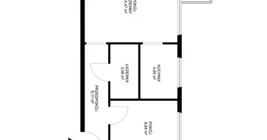 Apartamento 2 habitaciones en Varsovia, Polonia