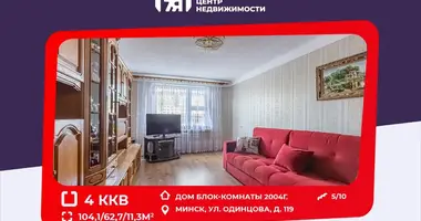 Apartamento 4 habitaciones en Minsk, Bielorrusia