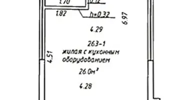 Appartement 1 chambre dans Minsk, Bélarus
