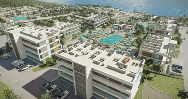 Penthouse 2 zimmer mit Balkon, mit Klimaanlage, mit Meerblick in Kyrenia, Nordzypern