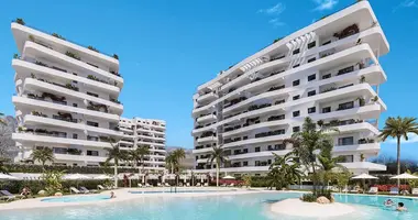 Квартира 2 комнаты в la Vila Joiosa Villajoyosa, Испания