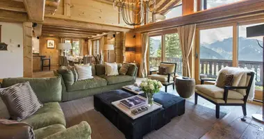 One of the finest luxury ski chalet in Verbier w Alpy Wysokie, Francja