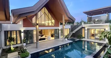 Villa 4 bedrooms with Double-glazed windows, with Furnitured, with Air conditioner in Phuket, Thailand