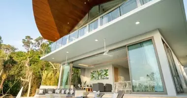 Villa 4 bedrooms with Furnitured, new building, with Sea view in Phuket, Thailand