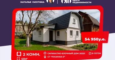 2 room house in Kalodziscanski sielski Saviet, Belarus