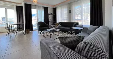 Wohnung 3 Zimmer mit Parkplatz, mit Möbel, mit Klimaanlage in Alanya, Türkei