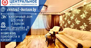 Apartamento 3 habitaciones en Borisov, Bielorrusia