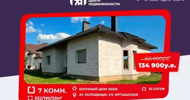 Cottage new building in Kalodishchy, Belarus