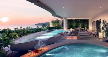 Villa 4 habitaciones con Doble acristalamiento, con Balcón, con Amueblado en Phuket, Tailandia