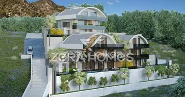 Villa Villa de 6 habitaciones con ascensor, con vista al mar, con la piscina en Alanya, Turquía