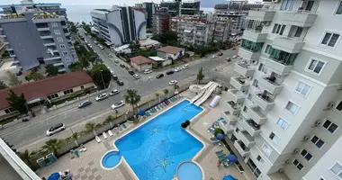Bliźniak 4 pokoi z parking, z winda, z widok na morze w Alanya, Turcja