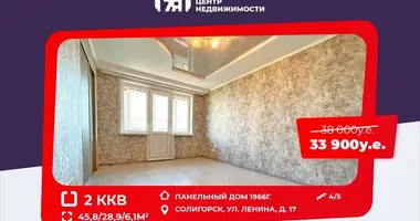 Wohnung 2 Zimmer in Soligorsk, Weißrussland