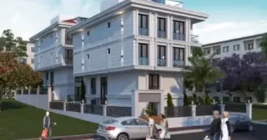 Apartamento 2 habitaciones con balcón, con amueblado, con airea acondicionado en Estambul, Turquía