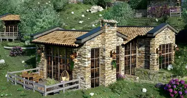 Villa 3 chambres avec Climatiseur, avec parkovka dans Doerttepe, Turquie