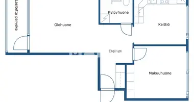 Квартира 2 комнаты в Helsinki sub region, Финляндия