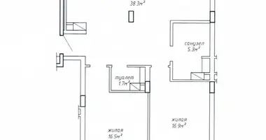 3 room apartment in Minsk, Belarus