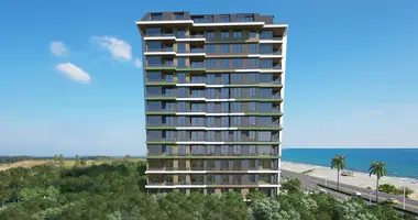 Penthouse 5 pokojów z Balkon, z Klimatyzator, z Widok na morze w Mahmutlar, Turcja