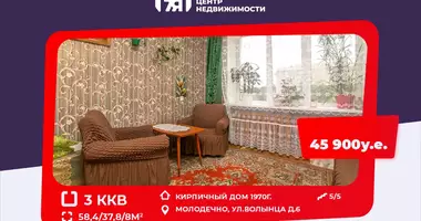 Appartement 3 chambres dans Maladetchna, Biélorussie