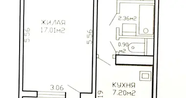 Appartement 2 chambres dans Minsk, Bélarus