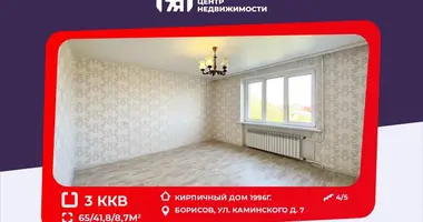 Apartamento 3 habitaciones en Borisov, Bielorrusia