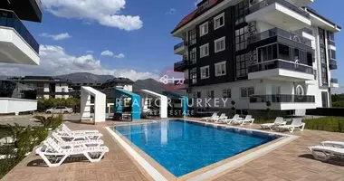 2 room apartment with elevator, with mountain view, with sauna in Alanya, Turkey