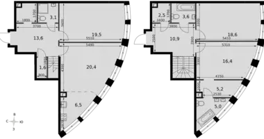 Appartement 4 chambres dans Moscou, Russie