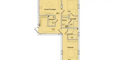 Квартира 2 комнаты в Калининград, Россия