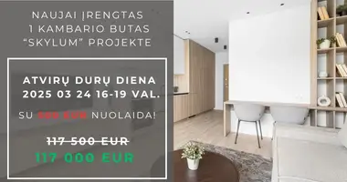 Wohnung 1 zimmer in Vilnius, Litauen