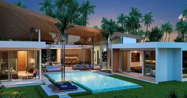 Villa 3 chambres avec Fenêtres double vitrage, avec Meublesd, avec Climatiseur dans Phuket, Thaïlande