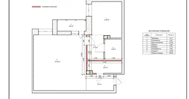 Appartement 2 chambres dans Homiel, Bélarus