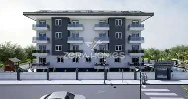 Wohnung 2 Zimmer mit Parkplatz, mit Schwimmbad, mit Sauna in Okurcalar, Türkei