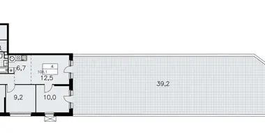 4 room apartment in Kommunarka, Russia