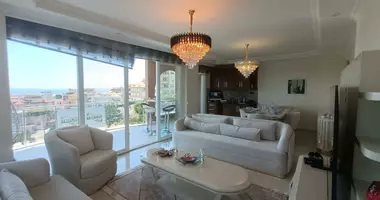 Duplex 6 rooms with sea view, with swimming pool, with Меблированная in Alanya, Turkey