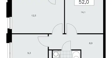 Appartement 2 chambres dans poselenie Sosenskoe, Fédération de Russie