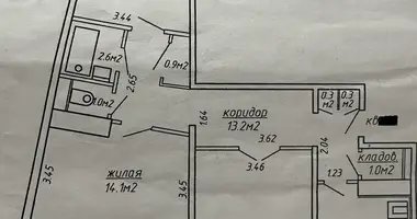 Wohnung 3 zimmer in Minsk, Weißrussland