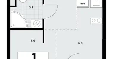 Appartement 1 chambre dans Postnikovo, Fédération de Russie