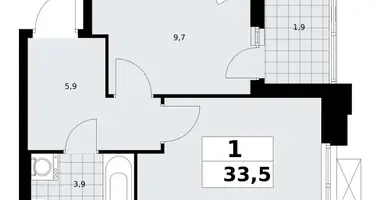 Квартира 1 комната в поселение Сосенское, Россия