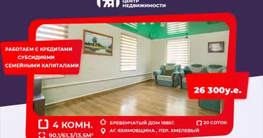 4 room house in Jachimouscyna, Belarus