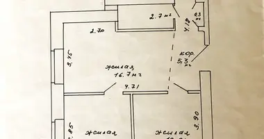 Wohnung 3 Zimmer in Minsk, Weißrussland