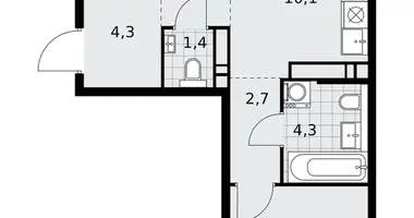 3 room apartment in poselenie Sosenskoe, Russia