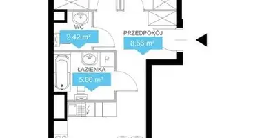 Apartamento 3 habitaciones en Poznan, Polonia