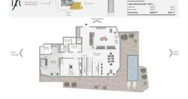 Ático Ático 4 habitaciones con Doble acristalamiento, con Balcón, con Amueblado en Dubái, Emiratos Árabes Unidos
