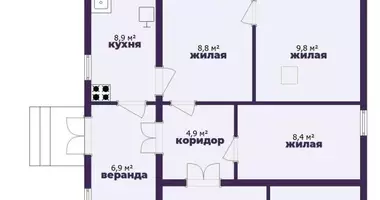 Дом 5 комнат в Минск, Беларусь