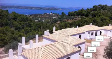 Вилла 4 комнаты  с видом на море, с видом на горы, с видом на город в Спеце, Греция