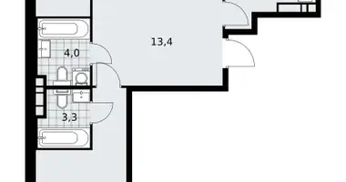 Appartement 3 chambres dans poselenie Sosenskoe, Fédération de Russie